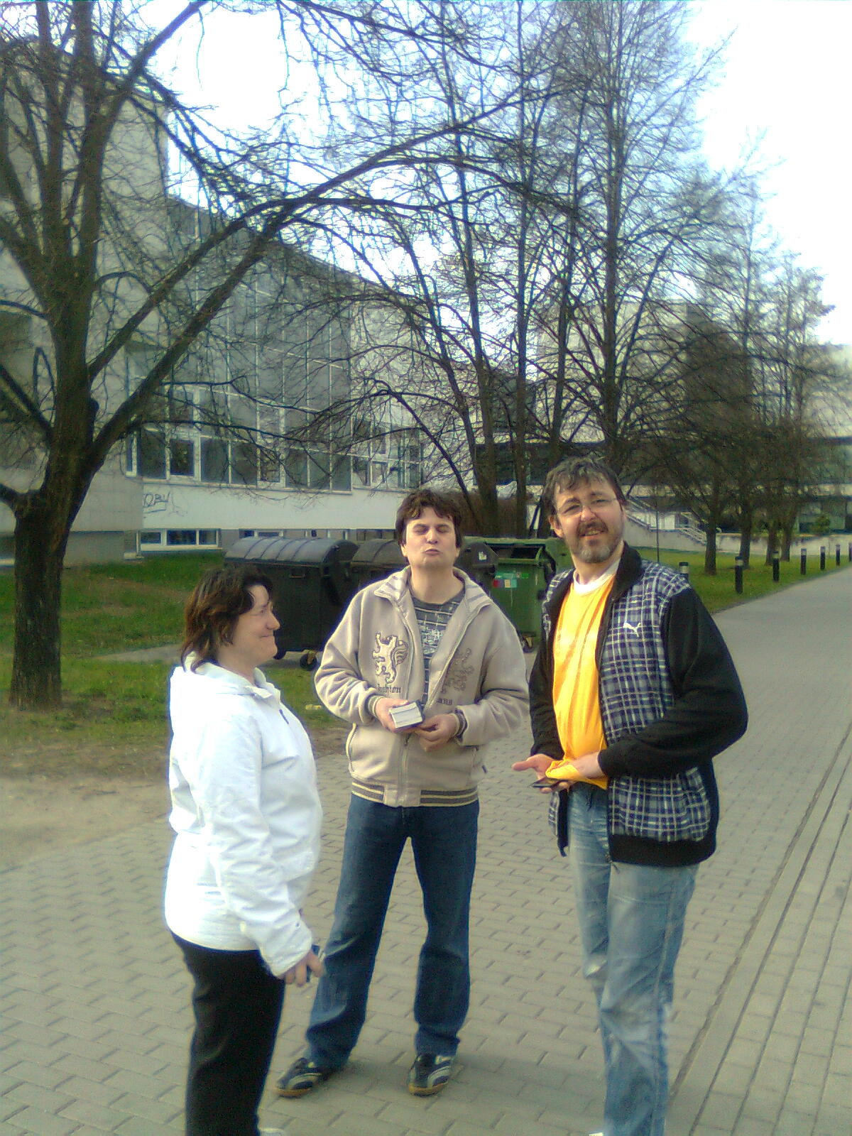 Rozdávání Biblí na Univerzitě Pardubice